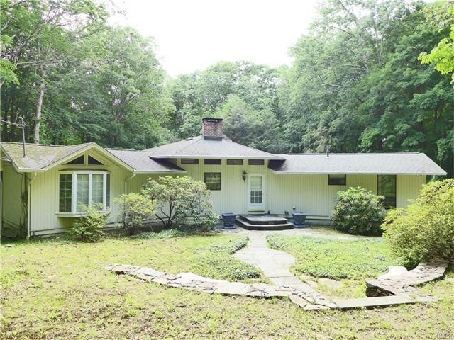 the front of the house with the main living in the