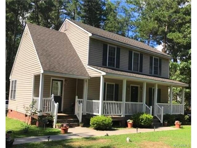 Beautiful Two-Story with Full Covered Front Porch on 1.3 Level Acres