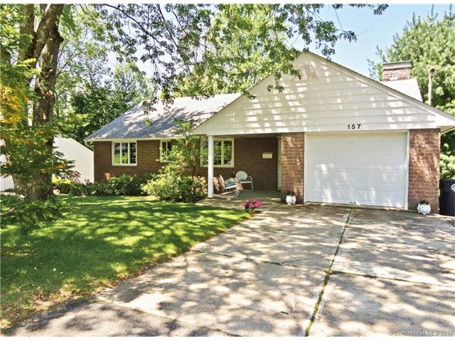 Front Exterior shows covered porch entry