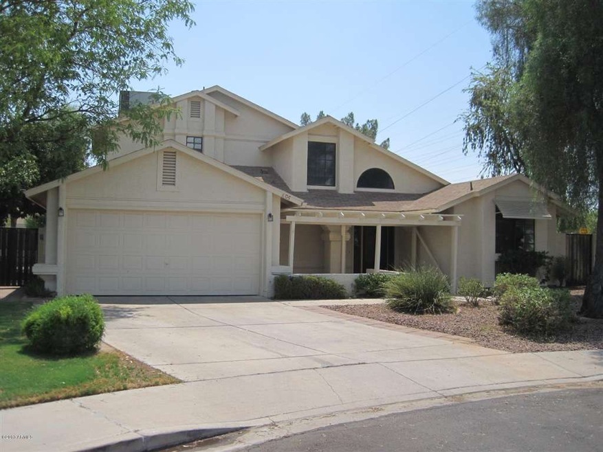 Front View-Large corner lot