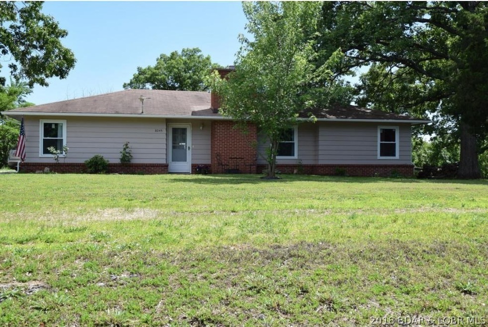 Nice open yard in front