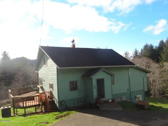 Front View with Wraparound Deck