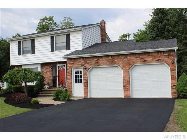 Exterior Front. CLASSIC COLONIAL WITH BRICK AND VI