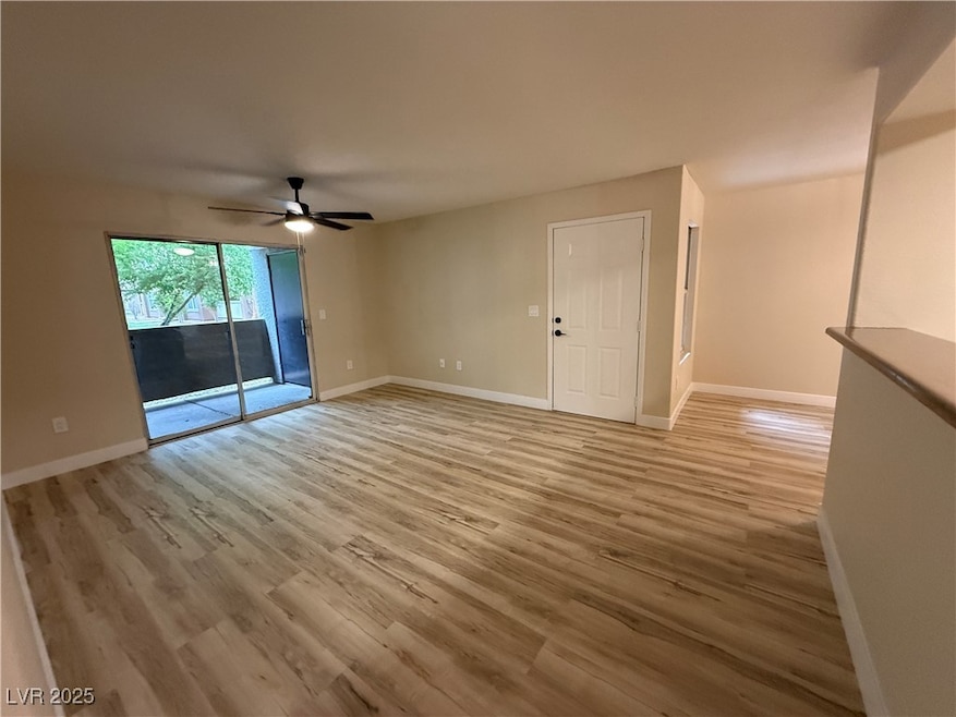 baseboards, and light wood-style floors