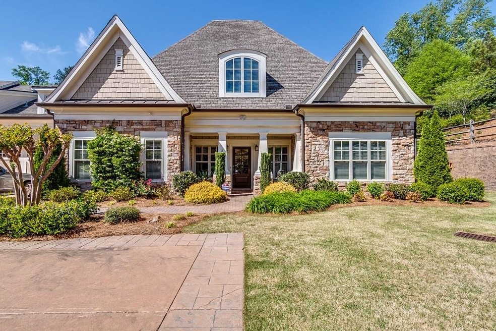 Beautiful Stone end unit in an Active adult commun