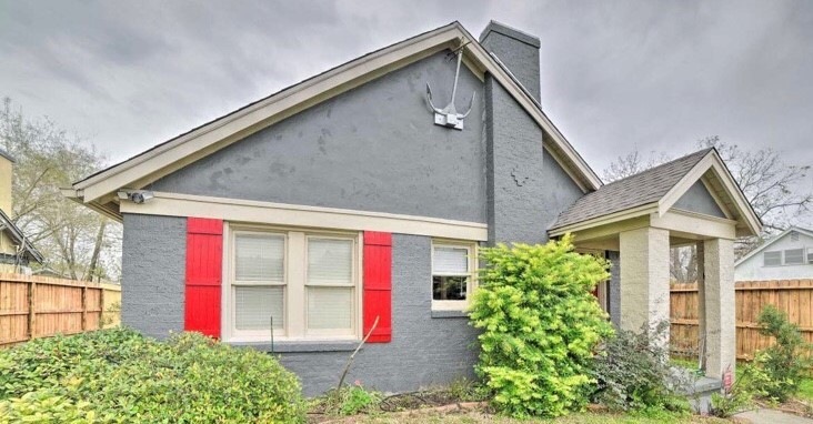 Front of the home