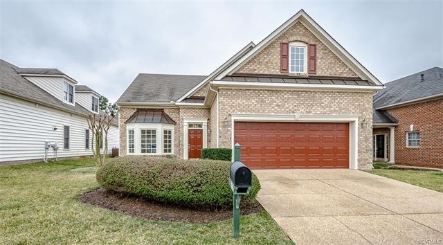 Brick front maintenance free patio home