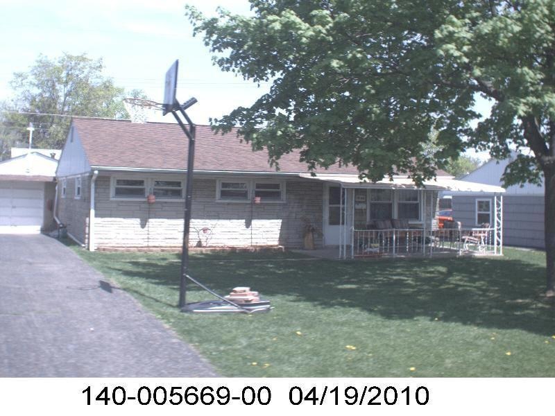 Front view of the house