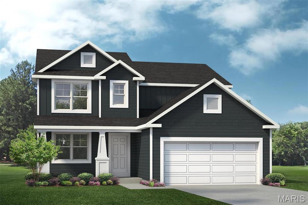 Optional Upgraded Front Elevation. INCLUDES 3 CAR GARAGE