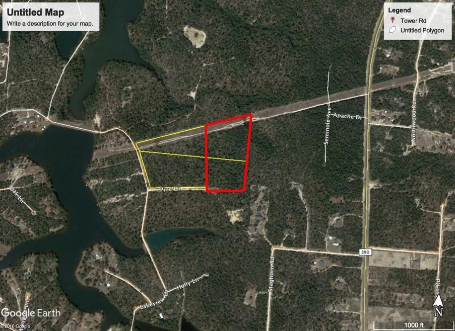 9.91 AC Pine Aerial