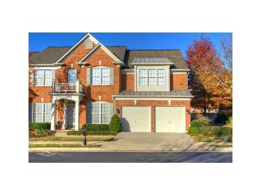 Exterior Front. End unit, master on main + loft + 