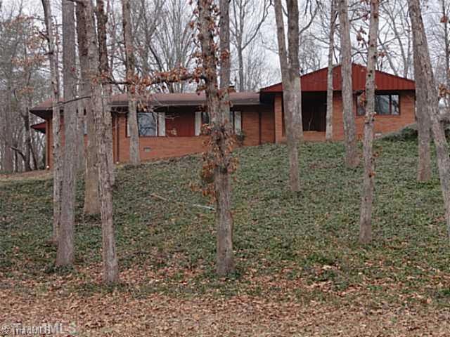 Exterior Front. Large home on large corner lot