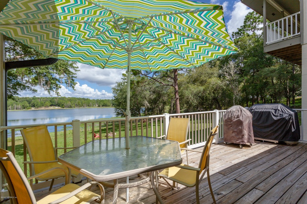 Lake view from main home deck