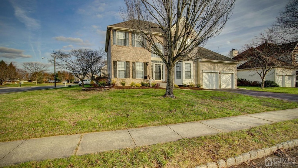 Large corner lot.