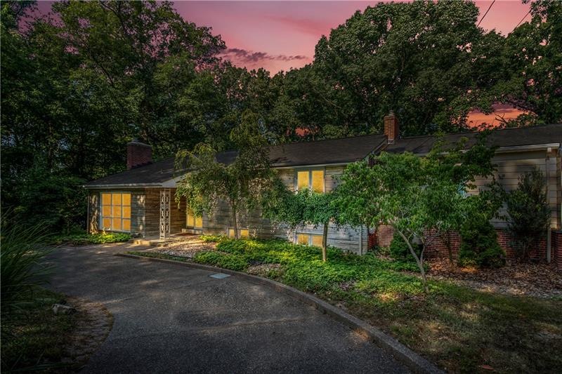 Exterior front with governors driveway