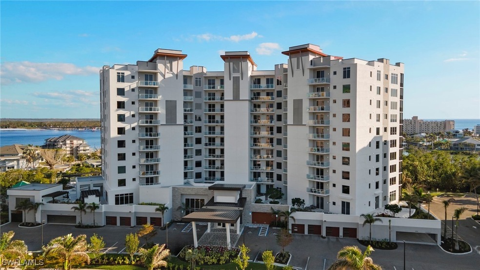 View of building exterior featuring a water view