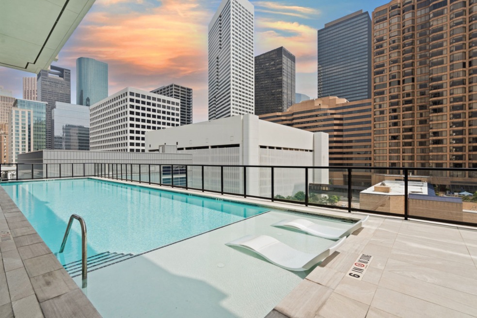 Luxury 1b1.5b apartment nested in downtown Houston