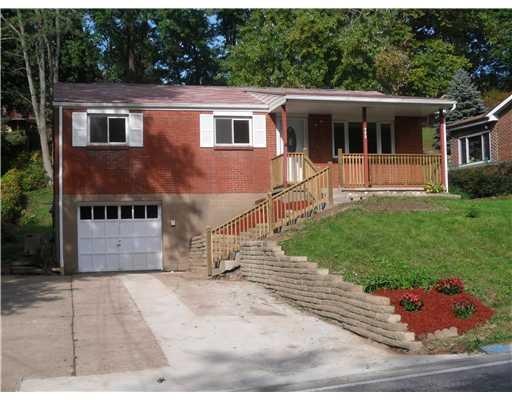 Exterior Front. Front of home. Sewer line just rep