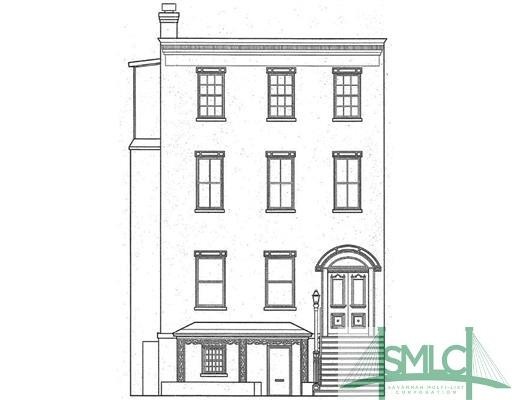 Exterior Front. New luxury condo conversion.  Gard