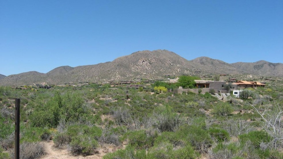 Looking NW from lot to Apache Peak