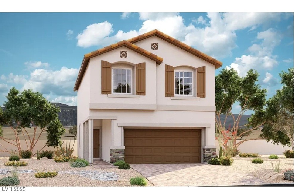 Lantana Plan - Elevation D ~ Rendering ~