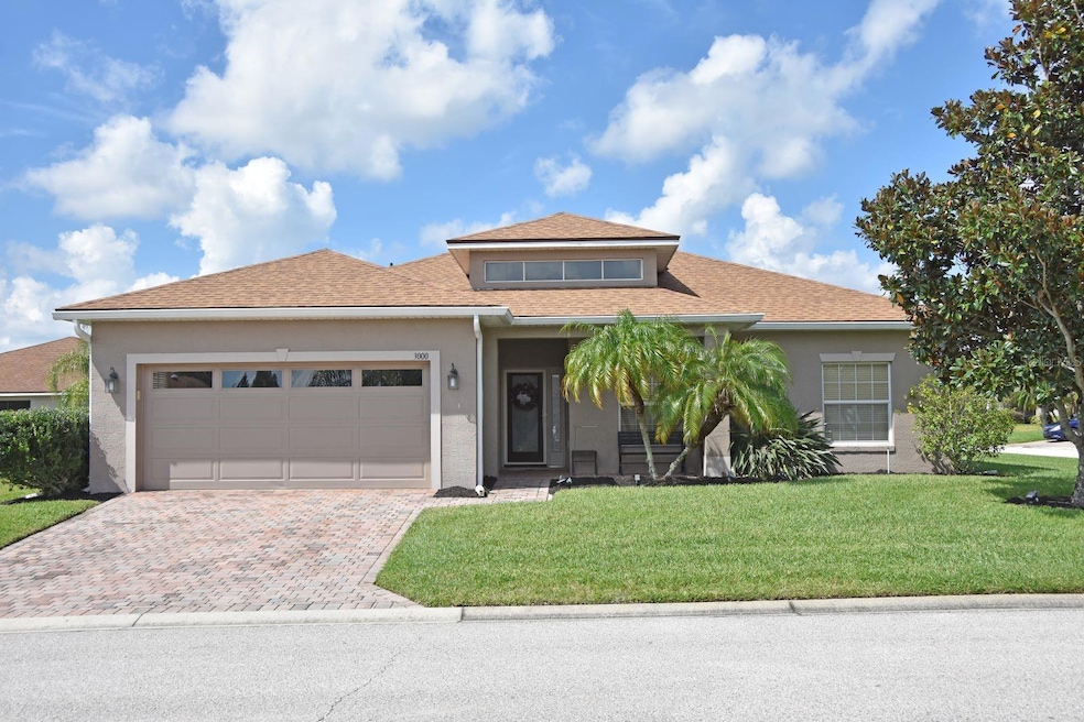 This ready to move in well maintained Hemingway floor plan home is located on a large corner lot.