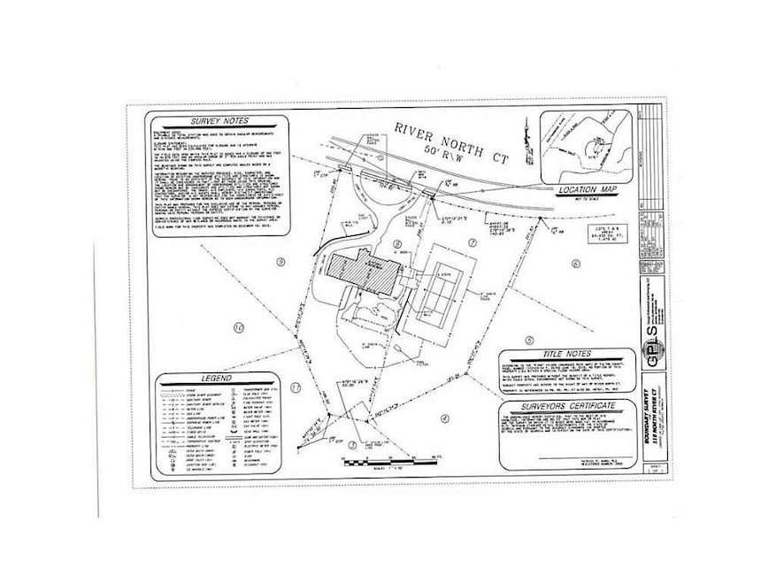 Land. Lot 7, 105 River North Court, 1 lot off Rive