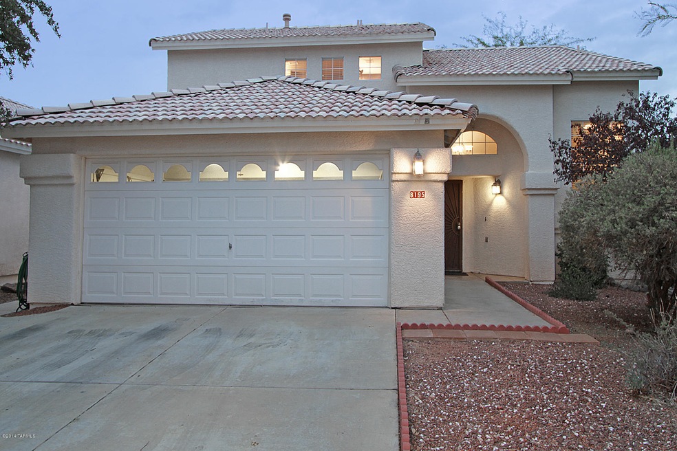 Front of Home W/ 2-Car Garage