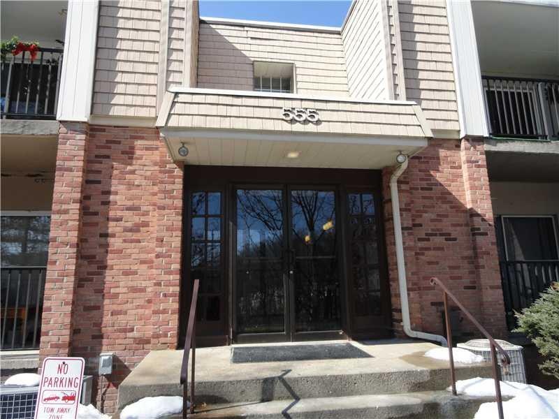 Exterior Front. main entry to the building... unit