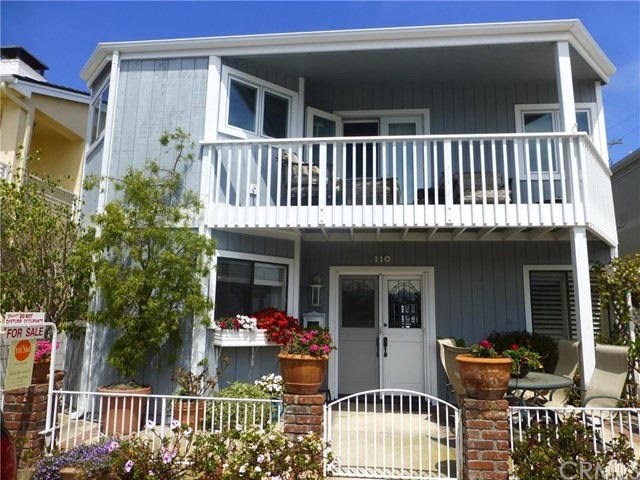 Front elevation of property--both front patio & up