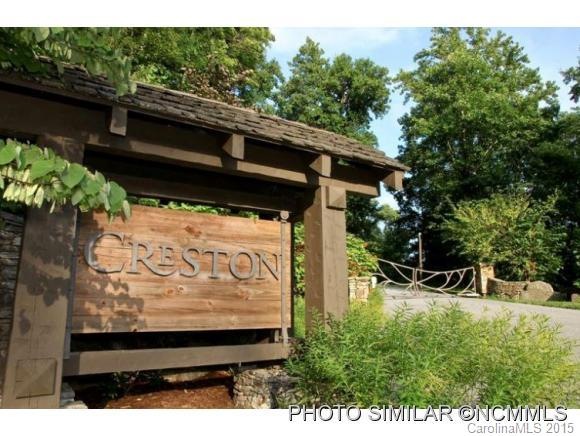 Gated entrance to Creston