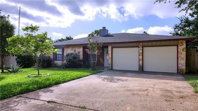Stone Exterior with Resurfaced epoxy garage floor!