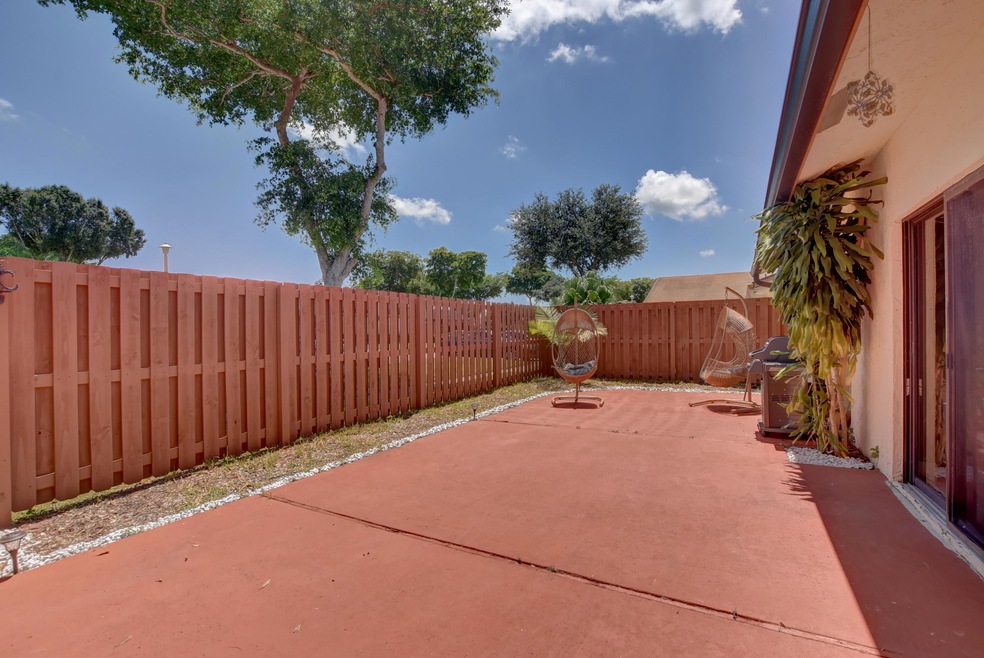 Fenced In Patio
