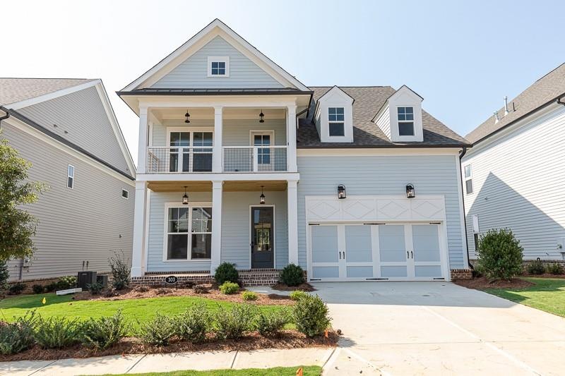Not actual home. Photo of previously built Calhoun