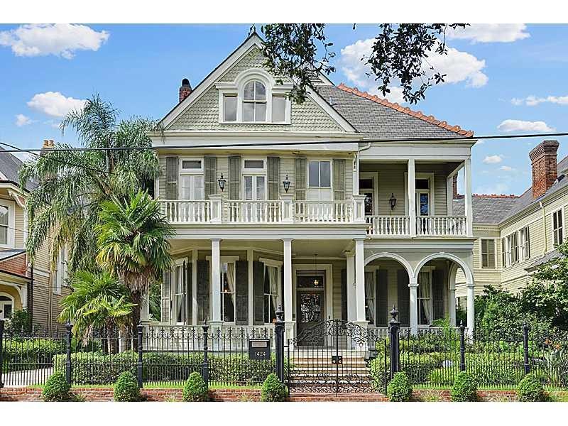 Facade/Exterior Front. Victorian with Gorgeous Por