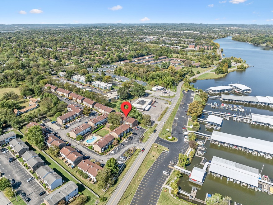Gorgeous Location across from Creekwood Marina and Old Hickory Lake! Minutes to the Park and the Greenway.