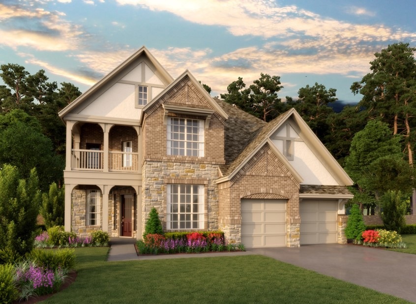 Welcome home to 2102 Scarlet Thistle Ct located on a quiet street in the master planned community of Firethorne. This beautiful 2 story brick, stone and stucco elevation features a large covered patio and double wide driveway.
