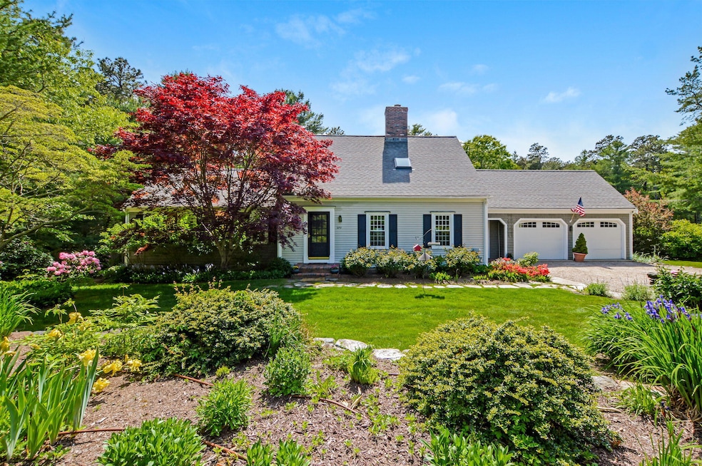 Front yard and gardens