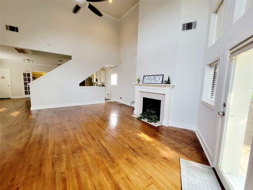 family room. Has very high ceiling.