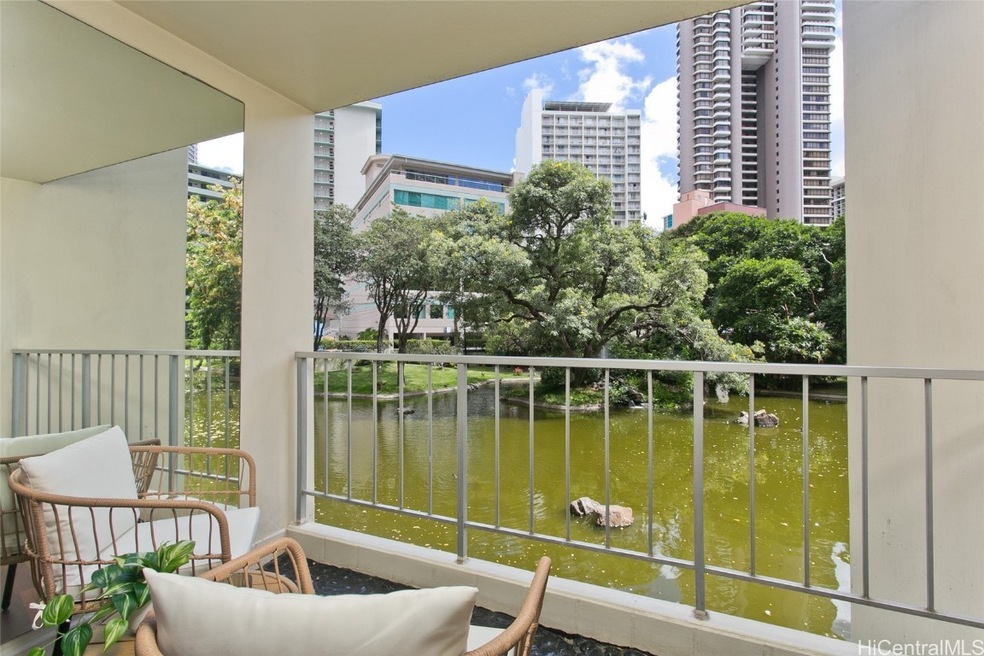 Master suite lanai perfect for morning coffee over