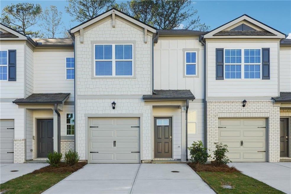 Multi unit property featuring a garage
