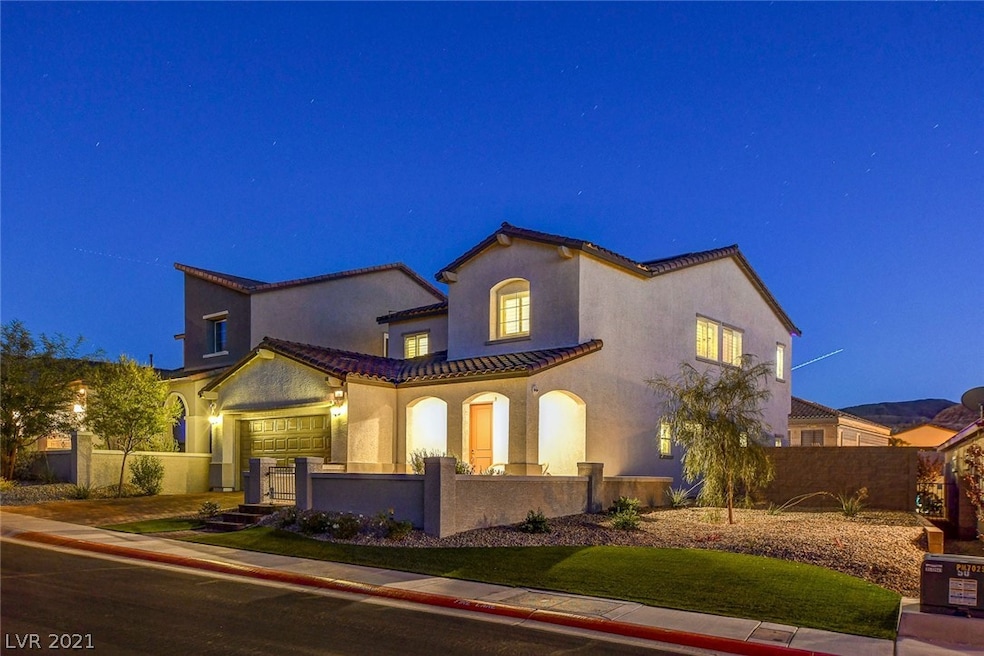 Large lot offers side yard.