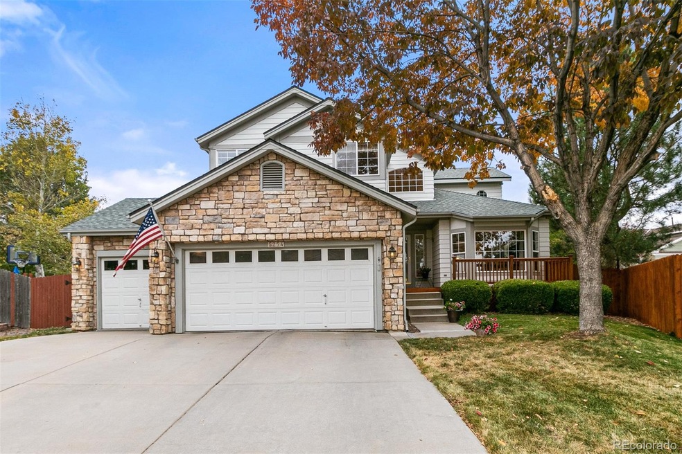 Cul-De-Sac location with 3 Car Garage