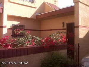 front of building