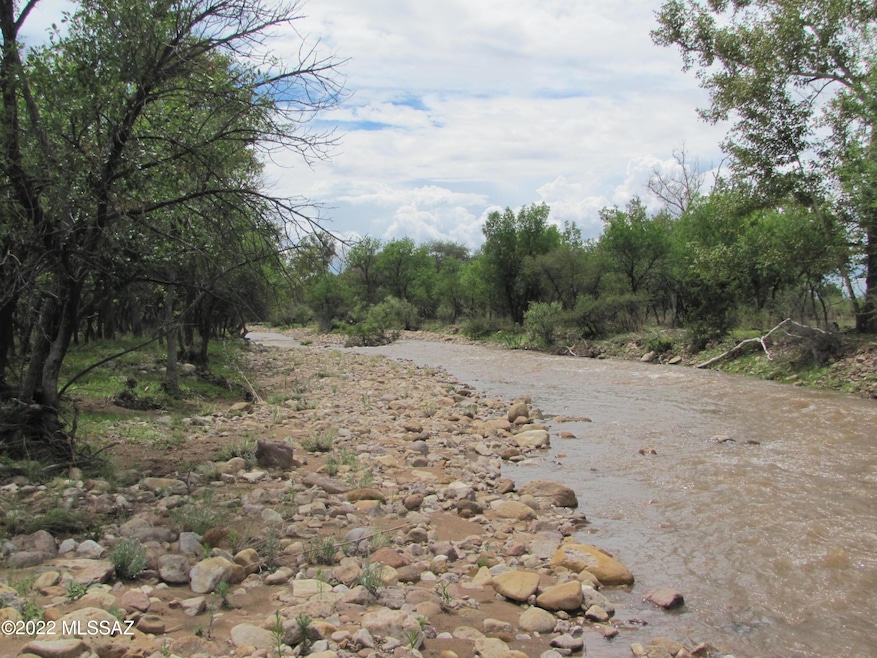 Creek on north boundary
