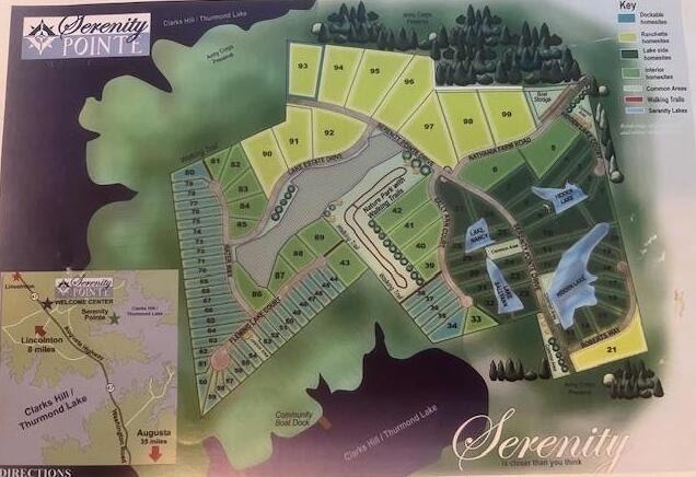 Serenity Pointe Map