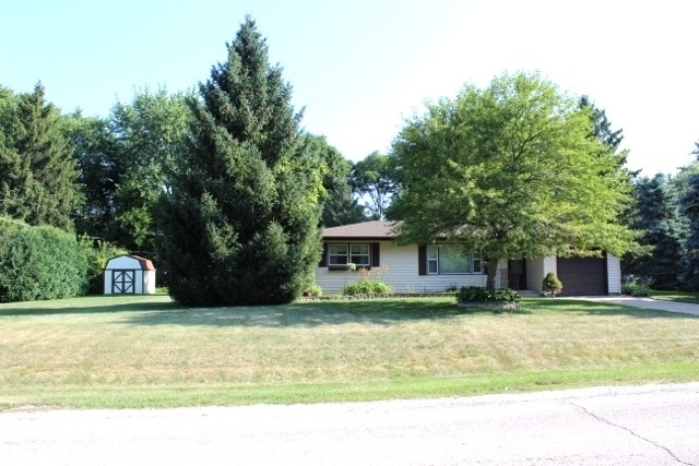 Huge trees add privacy, 11 x 16 shed for tools and