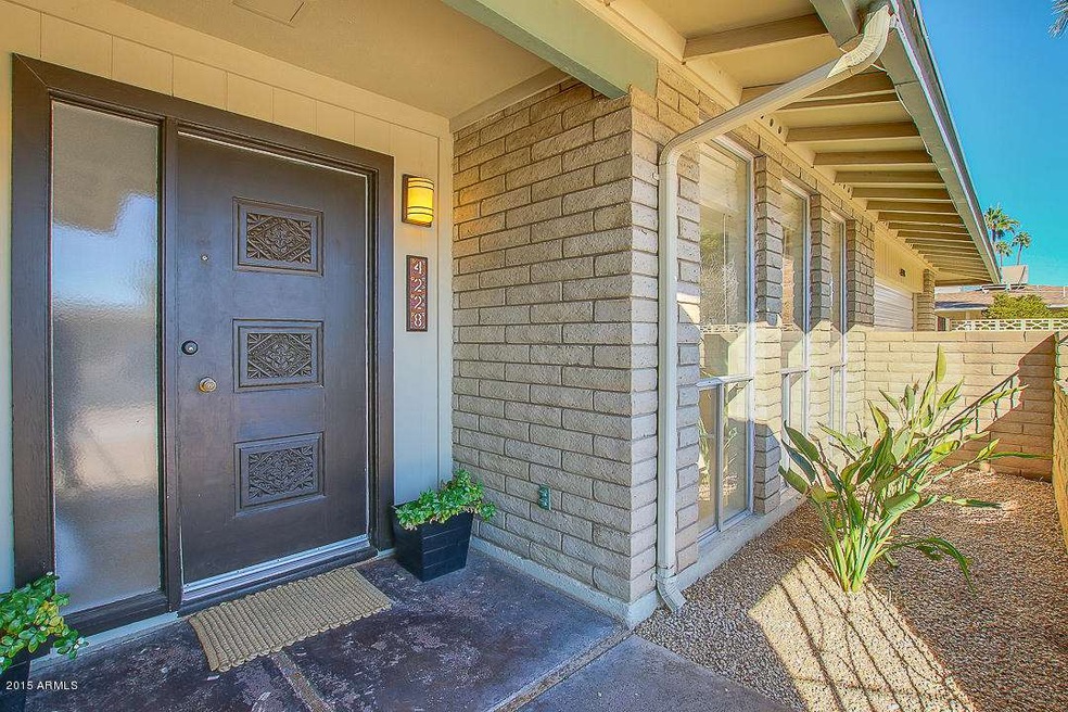Front entrance
