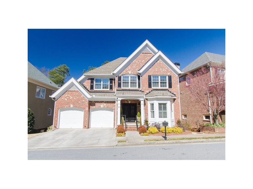 Handsome Brick Traditional home with two car garag