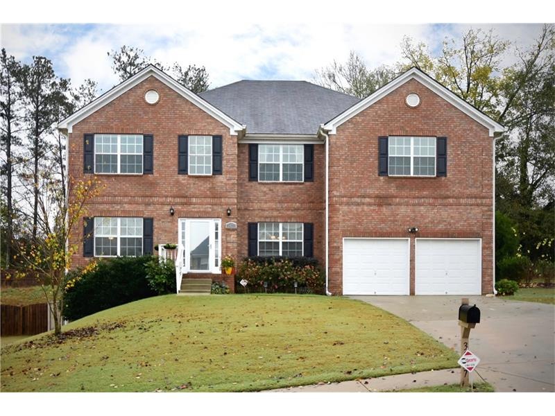 Gorgeous brick traditional home on an unfinished b